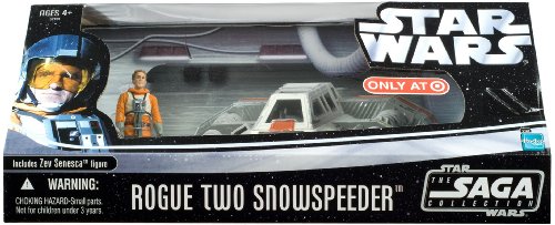 Hasbro - 32461 - Star Wars Rogue Two Snowspeeder mit Zev Senesca Figur - Saga Collection 2006 von Star Wars