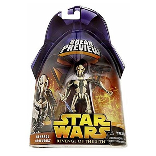 Hasbro General Grievous Star Wars Rache der Sith Vorschau Figur 1 von 4 von Star Wars