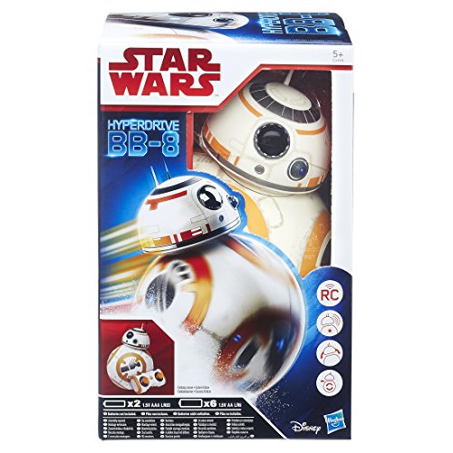 Hasbro Star Wars C1439EU4 Episode 8 ferngesteuerter BB-8-Droide, elektronisches Spielzeug Hasbro Star Wars C1439EU4 Episode 8 ferngesteuerter BB-8-Droide, elektronisches Spielzeug von Star Wars