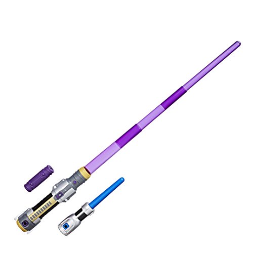 Hasbro Star Wars C2341EU4 Die Mächte des Schicksals Rey's elektronisches Lichtschwert von Star Wars