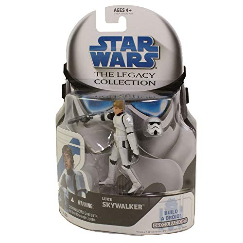 Hasbro Star Wars Legacy Collection 2008 Droid Factory Luke Skywalker Action Figure BD30 [Stormtrooper] von Star Wars