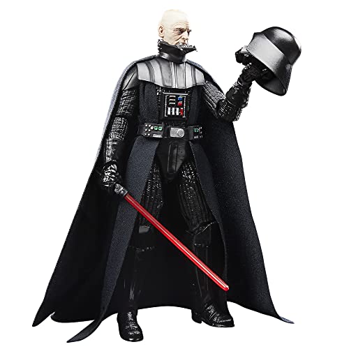 Hasbro Star Wars The Black Series Darth Vader Action-Figur (15 cm) zum Jubiläum von Star Wars: Die Rückkehr der Jedi-Ritter,, Schwarz, (F7082) von Star Wars
