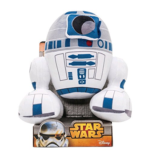 Joy Toy 1400620 - R2D2 Velboa-Samtplüsch 25 cm in Displaybox von Star Wars