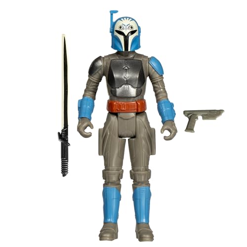 Star Wars Epic Hero Series BO-Katan Kryze Actionfigur, 10,2 cm, 2 Spielzeugzubehör, Weihnachtsstrumpffüller für Kinder, ab 4 Jahren von Star Wars