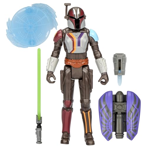 STAR WARS Epic Hero Series Sabine Wren 10,2 cm Deluxe Actionfigur & 4 Zubehörteile, Spielzeug für 4-jährige Jungen und Mädchen von Star Wars