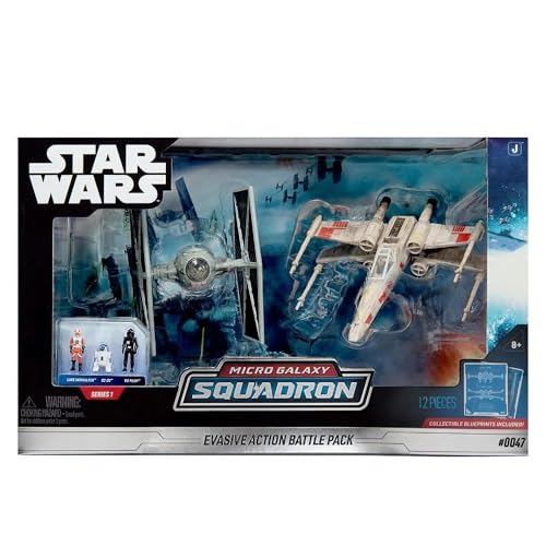 STAR WARS Micro Galaxy Squadron Evasive Action Battle Pack, 12-teiliges Actionfiguren-Spielset, Sammler-Baupläne enthalten STAR WARS Micro Galaxy Squadron Evasive Action Battle Pack, 12-teiliges Actionfiguren-Spielset, Sammler-Baupläne enthalten von Star Wars