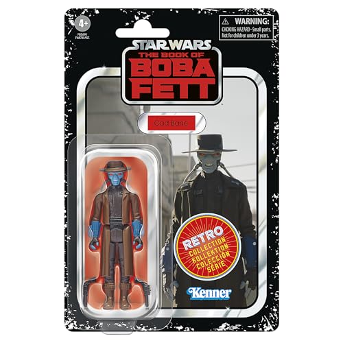 Star Wars Retro-Kollektion Cad Bane, Star Wars: Das Buch von Boba Fett, Action-Figur (Skala: 9,5 cm) von Star Wars