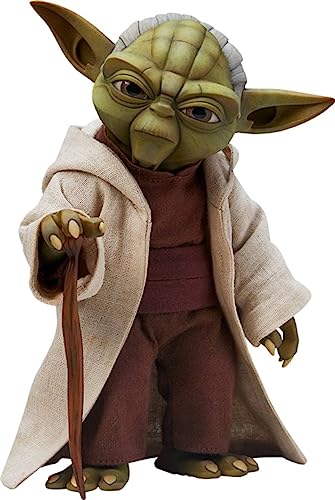 STAR WARS Sideshow Collectibles The Clone Wars Figur 1/6 Yoda 14 cm von Star Wars