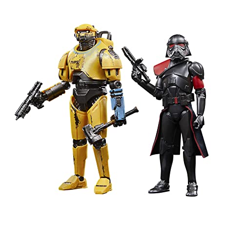 STAR WARS The Black Series NED-B & Purge Trooper, OBI-Wan Kenobi Sammel-Actionfiguren, 15,2 cm, Karbonisiert, 2er-Pack, ab 4 Jahren von Star Wars