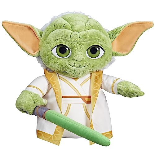 STAR WARS Young Jedi Adventures Master Yoda Plush, Plush, Toys, Preschool Toys for 3 Year Old Boys & Girls STAR WARS Young Jedi Adventures Master Yoda Plush, Plush, Toys, Preschool Toys for 3 Year Old Boys & Girls von Star Wars