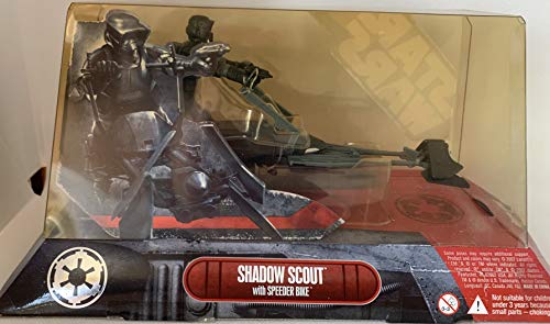 Shadow Speeder Bike with Shadow Scout Troper Sand Diego Comic Con Exclusive von Hasbro 2007 Shadow Speeder Bike with Shadow Scout Troper Sand Diego Comic Con Exclusive von Hasbro 2007 von Star Wars