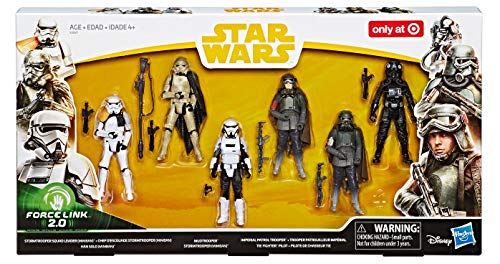 Solo A Star Wars Story Force Link 2.0 Tie Fighter Pilot, Stormtrooper Squad Leader, Han Solo, Mudtrooper, Stormtrooper von Star Wars