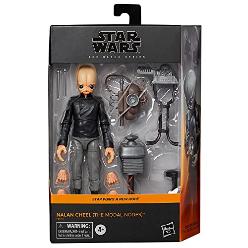 Star Wars, A New Hope, The Black Series, Nalan Cheel (The Modal Nodes) Action Figure F5540 by Hasbro von Star Wars