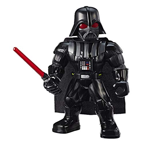 Star Wars 25 cm große Galaxy Heroes Mega Mighties Darth Vader Action-Figur mit Lichtschwert-Accessoire, Spielzeug für Kinder ab 3 Jahren Star Wars 25 cm große Galaxy Heroes Mega Mighties Darth Vader Action-Figur mit Lichtschwert-Accessoire, Spielzeug für Kinder ab 3 Jahren von Star Wars
