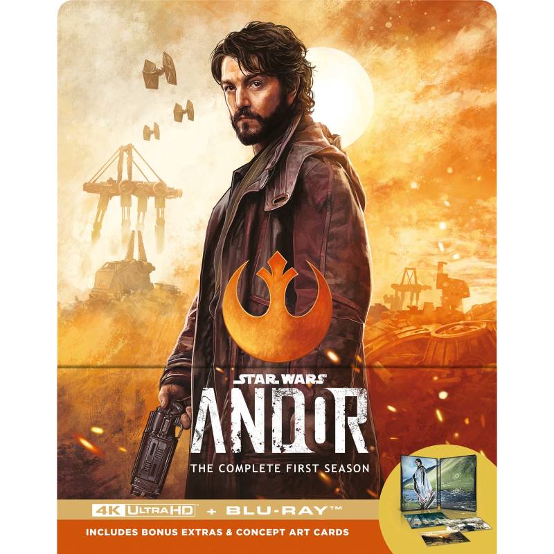 Star Wars Andor SteelBook 4K Ultra HD & Blu-ray (Disney+ Original includes ArtCards) von Star Wars