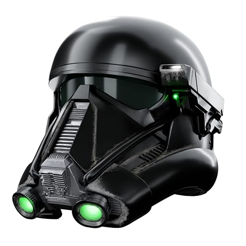 Star Wars The Black Series Imperialer Death Trooper elektronischer Premium Helm, Rollenspielartikel für Erwachsene von Star Wars