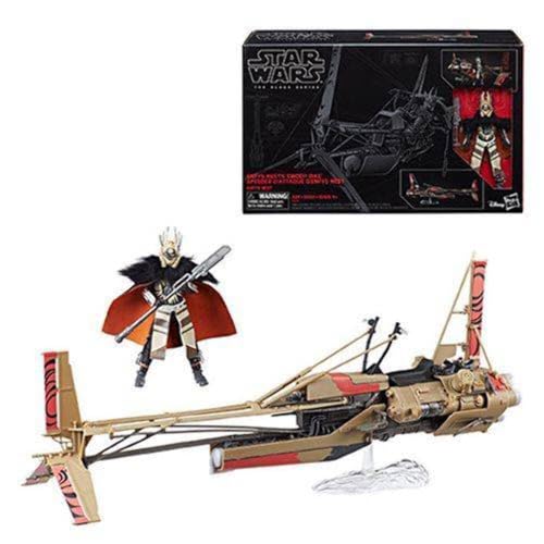 Star Wars Black Series Deluxe Actionfiguren-Set 15 cm Swoop Bike & Enfys Nest von Star Wars