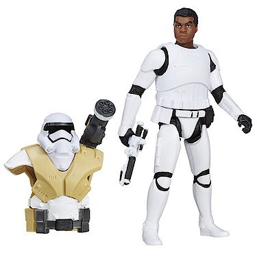 Star Wars – Das Erwachen der Macht – Action Spielfigur mit Rüstung 9 cm - Armour Up Finn (FN-2187) von Star Wars