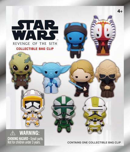 Star Wars Ep. III, Revenge of The Sith 3D Foam Bag Clip - Monogram Int. Collectible Bag Clip - Blind Bag von Star Wars