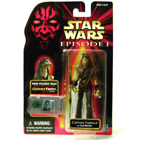 Star Wars Episode 1 Captain Tarpals Action Figure. von Star Wars