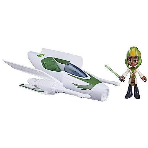 Star Wars F8014 Feature Vehicle Northeast Kai Brightstar Jedi Pilot Figur mit Schiff-10cm Leiter Spielzeug für Kinder, Mehrfarbig, S Star Wars F8014 Feature Vehicle Northeast Kai Brightstar Jedi Pilot Figur mit Schiff-10cm Leiter Spielzeug für Kinder, Mehrfarbig, S von Star Wars