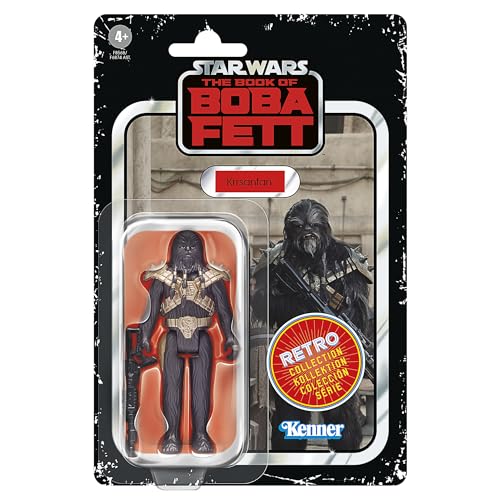 Star Wars F8568 Retro Collection KrrsStar Wars Retro-Kollektion Krrsantan, Star Wars: Das Buch von Boba Fett, Action-Figur (Skala: 9,5 cm) antan Book by Boba Fett Collectible Figure 9.5 cm von Hasbro Star Wars
