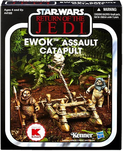 Star Wars Figuren Set Ewok mit Katapult - Return of the Jedi - von Star Wars