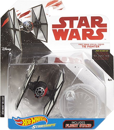 Hot Wheels Star Wars First Order Speicial Forces TIE Fighter Modell mit Aufsteller. Spiel und Sammelmodell aus Star Wars Episode VIII Hot Wheels Star Wars First Order Speicial Forces TIE Fighter Modell mit Aufsteller. Spiel und Sammelmodell aus Star Wars Episode VIII von Star Wars