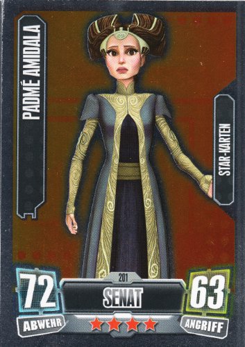 Star Wars Force Attax Serie 2 Padme Amidala 201 deutsch von Star Wars