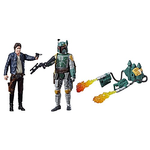 Star Wars Force Link Actionfiguren 10 cm Doppelpacks 2017 Wave 1 - Han Solo & Boba Fett von Star Wars
