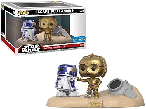 Star Wars Funko Pop #222 Movie Moments Escape Pod Landing, R2-D2 & C-3PO von Star Wars