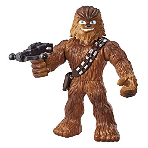 Star Wars Galactic Heroes Mega Mighties Chewbacca 25,4 cm Actionfigur mit Bowcaster Zubehör, Spielzeug für Kinder ab 3 Jahren Star Wars Galactic Heroes Mega Mighties Chewbacca 25,4 cm Actionfigur mit Bowcaster Zubehör, Spielzeug für Kinder ab 3 Jahren von Star Wars