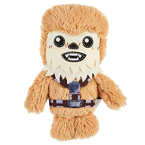 Star Wars HGB95 - Galaxy's Edge Wookiee Plüschtier (ca. 15 cm) mit Geräuscheffekten, Spielzeug für Fans ab 3 Jahren[Exklusiv bei Amazon] von Mattel Disney
