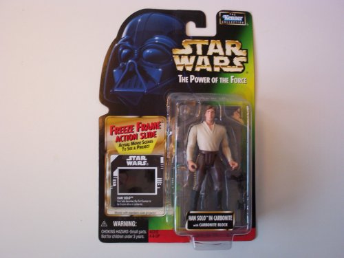 Star Wars Han Solo in Carbonite Green US FF POTF2 von Star Wars