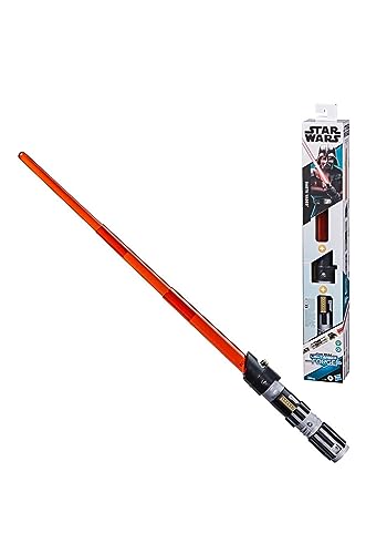 Star Wars Hasbro Lightsaber Forge Darth Vader elektronisches, ausfahrbares rotes Lichtschwert, anpassbares Rollenspielzeug für Kids ab 4 Jahren, único Star Wars Hasbro Lightsaber Forge Darth Vader elektronisches, ausfahrbares rotes Lichtschwert, anpassbares Rollenspielzeug für Kids ab 4 Jahren, único von Star Wars