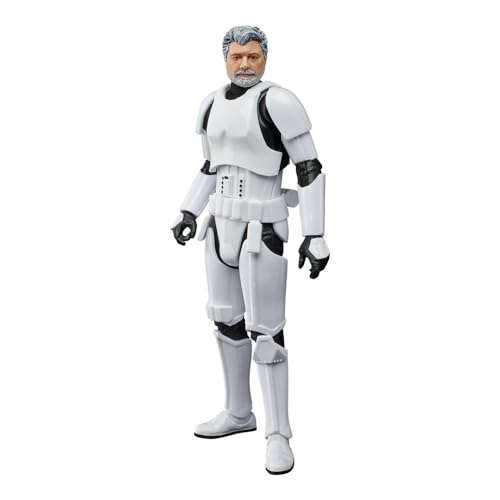 Star Wars Hasbro The Black Series George Lucas (Stormtrooper-Tarnung) 15 cm große Figur zum 50-jährigen Jubiläum von Lucasfilm, F5373 von Star Wars