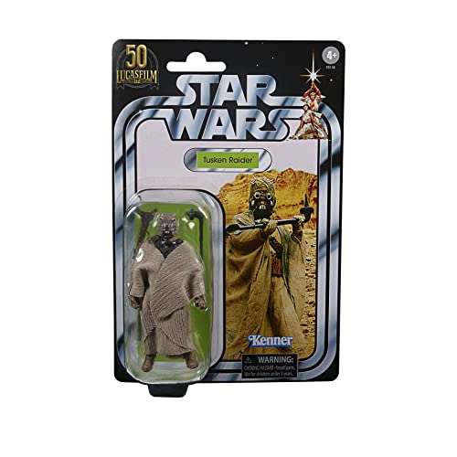 Star Wars Hasbro The Vintage Collection Tusken-Räuber, 9,5 cm große Action-Figur zu den ersten 50 Jahren der Lucasfilm Trilogie, Multi, One Size von Star Wars