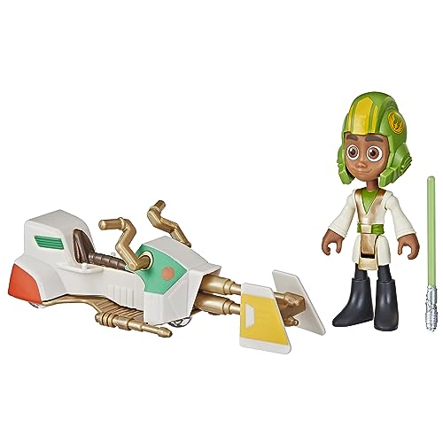 Star Wars Kai Brightstar Figur & Speeder Bike, Skala: 10 cm, Action-Figur & Fahrzeug, Spielzeug, Vorschulspielzeug für Kinder ab 3 Star Wars Kai Brightstar Figur & Speeder Bike, Skala: 10 cm, Action-Figur & Fahrzeug, Spielzeug, Vorschulspielzeug für Kinder ab 3 von Star Wars