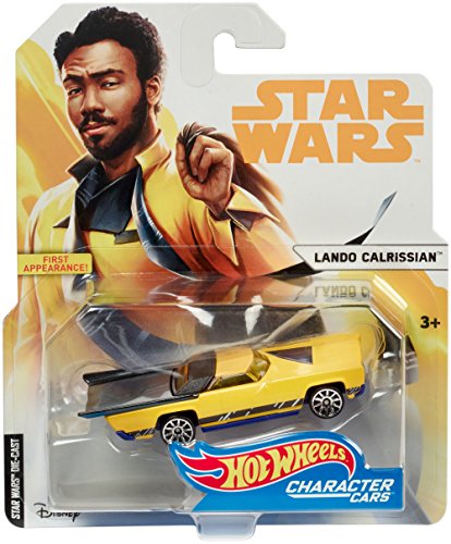 Star Wars Lando Calrissian Hot Wheels Charakter Fahrzeug im Maßstab 1 : 64 Spiel und Sammelfahrzeug von Star Wars