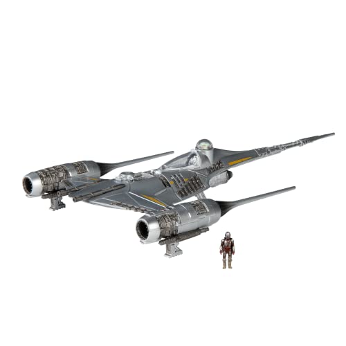 Star Wars Micro Galaxy Squadron SWJ0091 - Mandalorian's N-1 Starfighter, 12,5cm Fahrzeug mit Figur Star Wars Micro Galaxy Squadron SWJ0091 - Mandalorian's N-1 Starfighter, 12,5cm Fahrzeug mit Figur von Star Wars