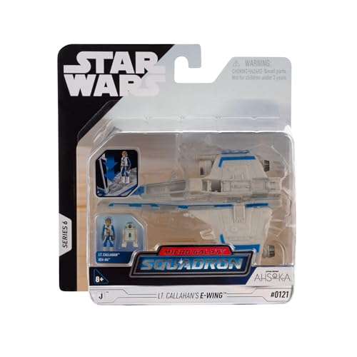 Star Wars Micro Galaxy Squadron SWJ0147 - E-Wing Starfighter, offizielles 7,5 cm Fahrzeug mit Figuren Star Wars Micro Galaxy Squadron SWJ0147 - E-Wing Starfighter, offizielles 7,5 cm Fahrzeug mit Figuren von Star Wars