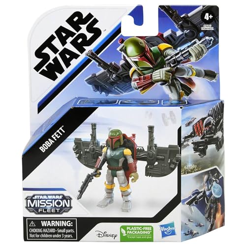 Star Wars Mission 2,5 Figur Flotte Boba Fett Set Hasbro 2022 Alter 4+ von Star Wars