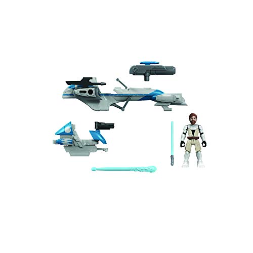 Star Wars Mission Fleet Expedition Class Obi-Wan Kenobi Jedi Speeder Verfolgungsjagd 6 cm große Figur und Fahrzeug Star Wars Mission Fleet Expedition Class Obi-Wan Kenobi Jedi Speeder Verfolgungsjagd 6 cm große Figur und Fahrzeug von Star Wars