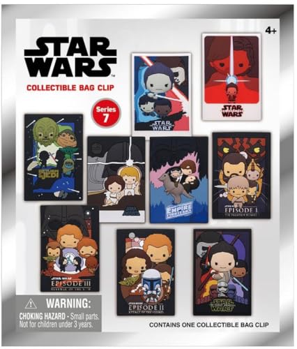 Star Wars Monogramm-Poster, 3D-Schaumstoff-Taschenclip von Star Wars