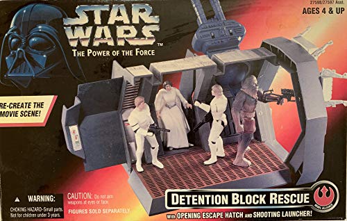 Star Wars Power of the Force Detention Block Rescue Play Set By Kenner by KENNER Star Wars Power of the Force Detention Block Rescue Play Set By Kenner by KENNER von Star Wars