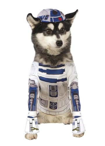 Star Wars - Rubie's 888249-S R2-D2 Kostüm für Haustiere, Größe S von Star Wars