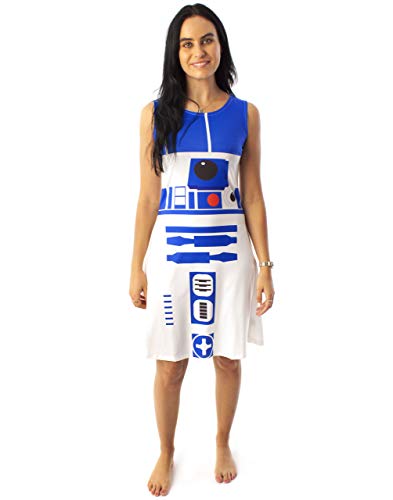 Star Wars R2D2 Kostümkleid Damen Damen Cosplay Droiden weiße Kleidung M Star Wars R2D2 Kostümkleid Damen Damen Cosplay Droiden weiße Kleidung M von Star Wars