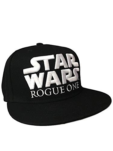 Star Wars Rogue One Logo Snapback Cap schwarz von cotton division