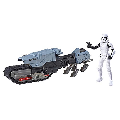 Star Wars Galaxy of Adventures Erste Ordnung Fahrer und Treadspeeder 12,5 cm große Figur und Fahrzeug 2er-Pack mit toller Blaster-Funktion Star Wars Galaxy of Adventures Erste Ordnung Fahrer und Treadspeeder 12,5 cm große Figur und Fahrzeug 2er-Pack mit toller Blaster-Funktion von Star Wars