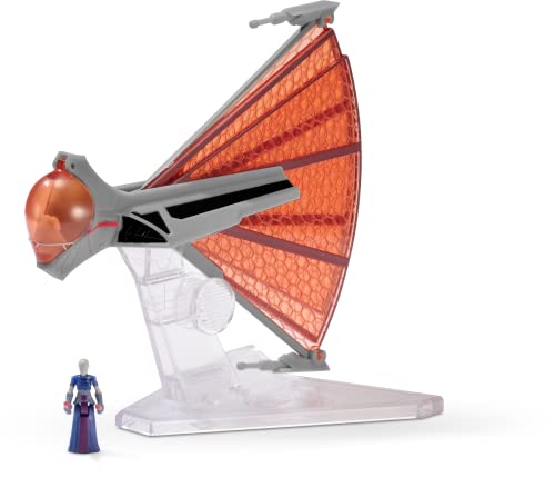 Star Wars Micro Galaxy Squadron SWJ0005 - Ginivex-Class Starfighter, offizielles 7,5 cm Fahrzeug mit Figur Star Wars Micro Galaxy Squadron SWJ0005 - Ginivex-Class Starfighter, offizielles 7,5 cm Fahrzeug mit Figur von Star Wars